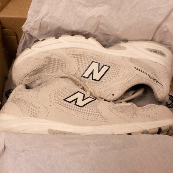 New Balance 530 'Ivory/ Khaki' MR530SH - Picture 1 of 4